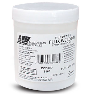 FLUX WELD 800 PLATA