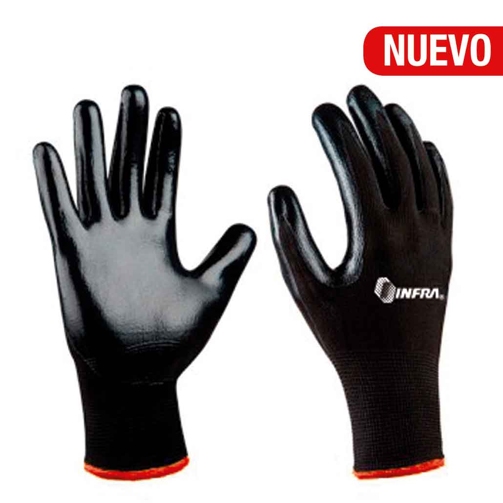 GUANTE NYLON NEGRO